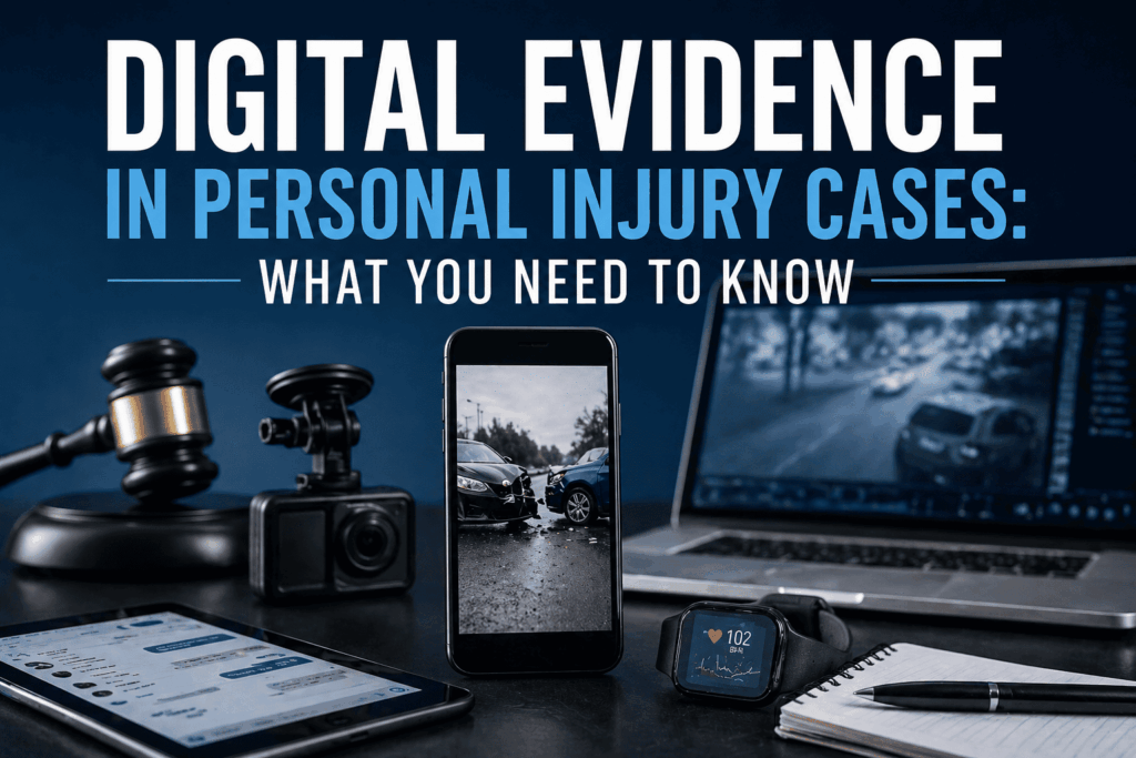 Digital Evidence in Personal Injury Cases: What You Need to Know