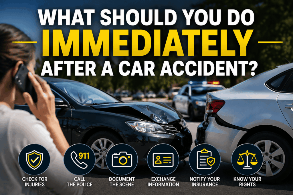 What Should You Do Immediately After a Car Accident?