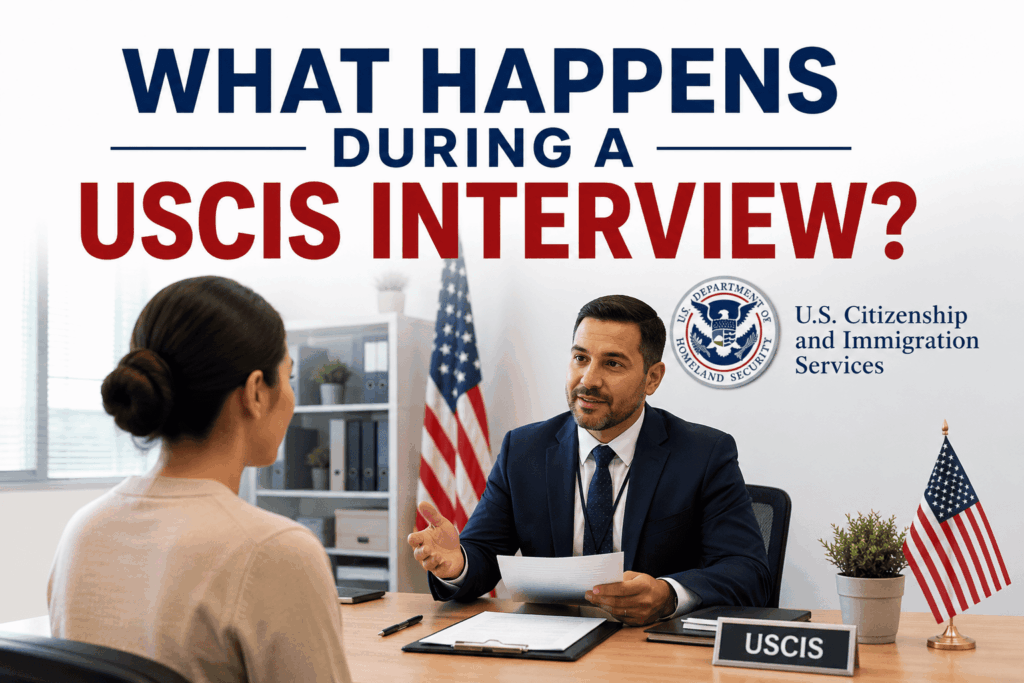 What Happens During a USCIS Interview?