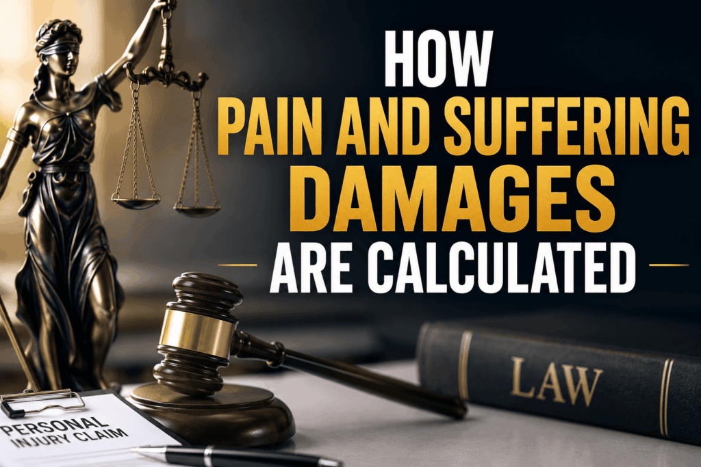 How Pain and Suffering Damages Are Calculated